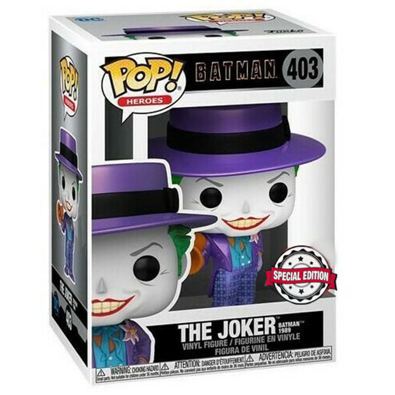 Conjunto Funko POP!e T-Shirt DC Comics Batman The Joker