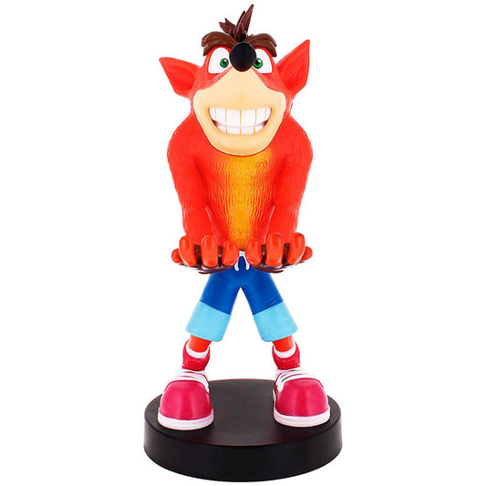 Crash Bandicoot Figura clamping  bracket Cable guy 20cm