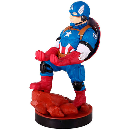 Marvel Captain America Figura clamping  bracket Cable guy 20cm