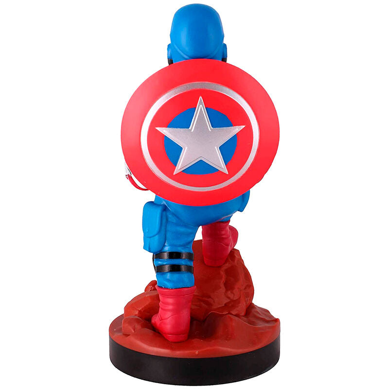 Marvel Captain America Figura clamping  bracket Cable guy 20cm
