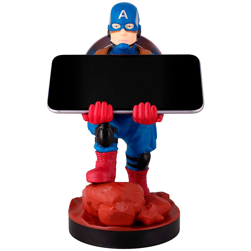 Marvel Captain America Figura clamping  bracket Cable guy 20cm