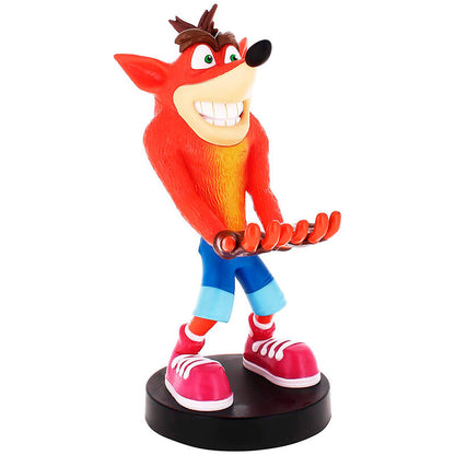 Crash Bandicoot Figura clamping  bracket Cable guy 20cm