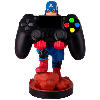 Marvel Captain America Figura clamping  bracket Cable guy 20cm