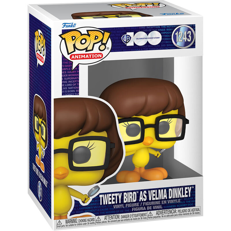 Funko POP!Looney Tunes Tweety Bird as Velma Dinkley