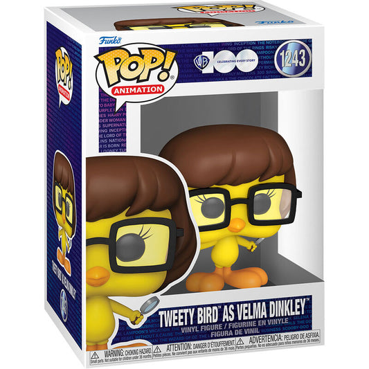 Funko POP!Looney Tunes Tweety Bird as Velma Dinkley