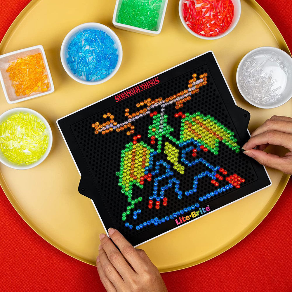 Stranger Things Lite Brite game
