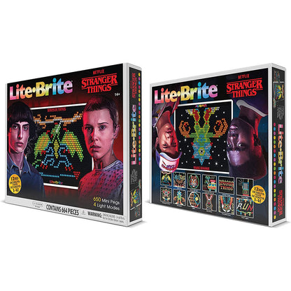 Stranger Things Lite Brite game