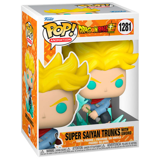Funko POP!Dragon Ball Super Super Saiyan Trunks with Sword