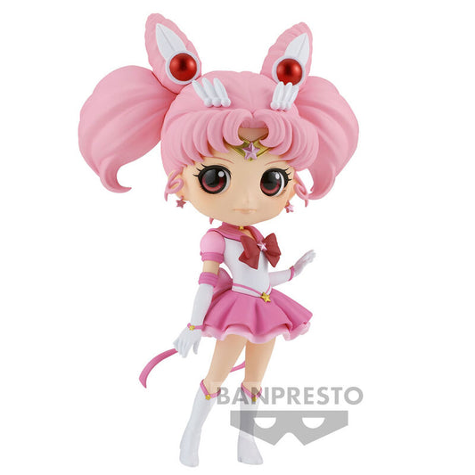 Pretty Guardian Sailor Moon Cosmos the Movie Eternal Sailor Chibi Moon ver.A Q posket Figura 13cm