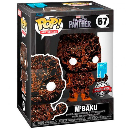 Funko POP!Marvel Black Panther M Baku Artist + Case Exclusive