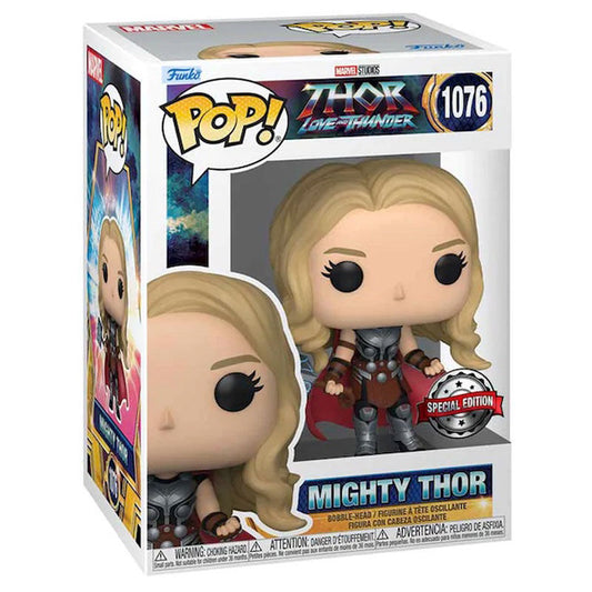 Funko POP!Marvel Thor Love and Thunder Mighty Thor Exclusive
