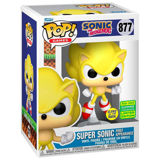 Funko POP!Sonic The Hedgehog Super Sonic Exclusive