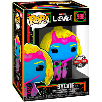 Funko POP!Marvel Loki Silvye Black Light Exclusive