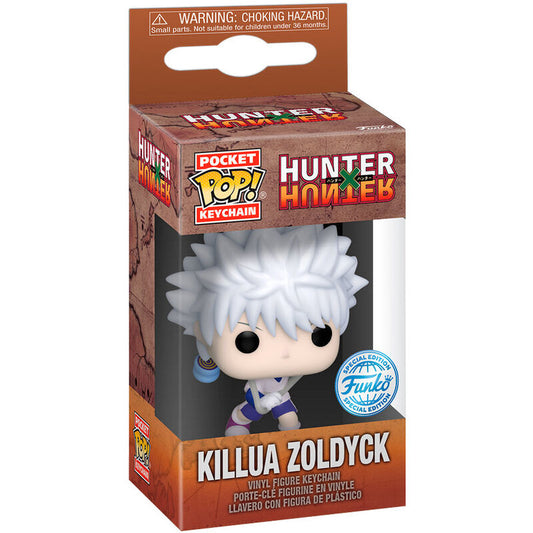 Porta-Chaves Funko POP!Hunter X Hunter Killua Zoldyck Exclusive