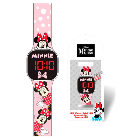 Disney Minnie Relógio Led
