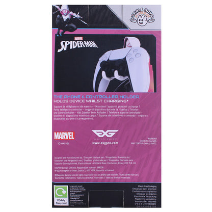 Marvel Spiderman Spider Gwen Figura clamping  bracket Cable guy 20cm