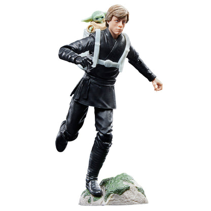 Star Wars The Book of Boba Fett Luke Skywalker & Grogu Figura 15cm