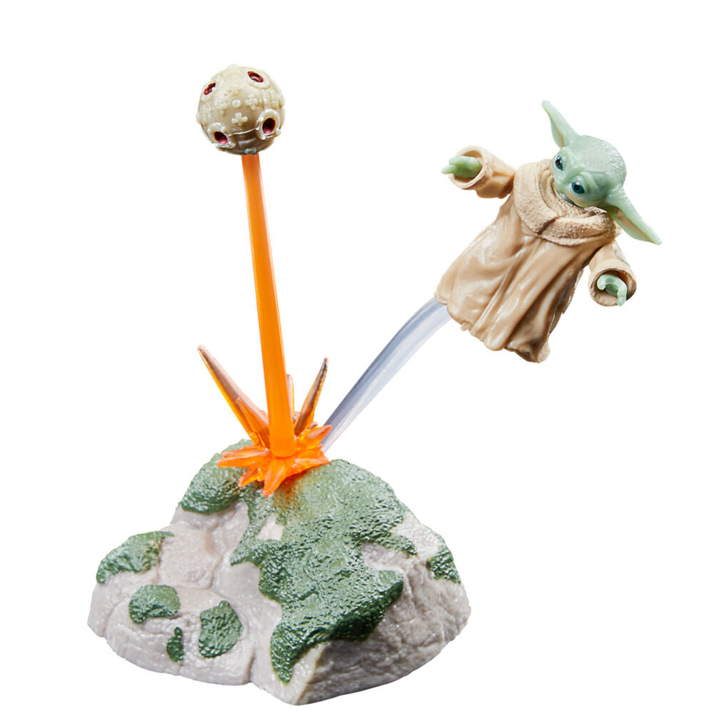 Star Wars The Book of Boba Fett Luke Skywalker & Grogu Figura 15cm