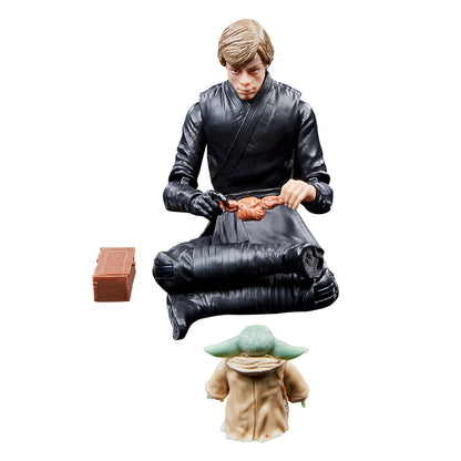 Star Wars The Book of Boba Fett Luke Skywalker & Grogu Figura 15cm