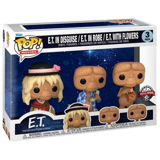 Funko POP! conjunto de 3E.T. The Extra-Terrestrial Exclusive
