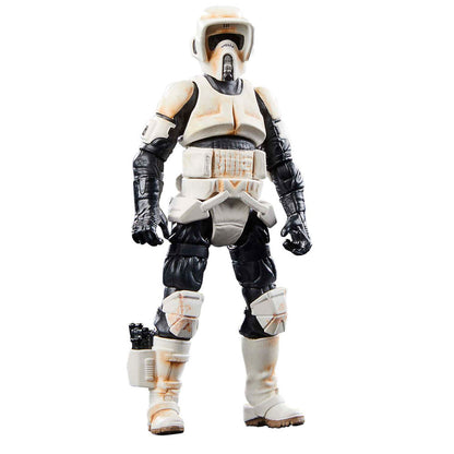 Star Wars the Mandalorian Speeder Bike Scout Trooper & Grogu Figura 9cm