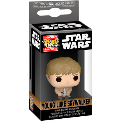 Porta-Chaves Funko POP!Star Wars Obi-Wan Kenobi 2 Young Luke Skywalker
