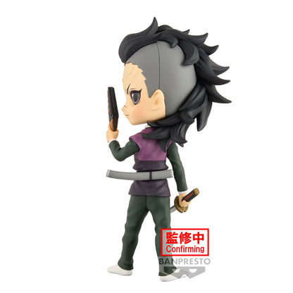 Demon Slayer Kimetsu no Yaiba Genya Shinazugawa Q posket Figura 14cm