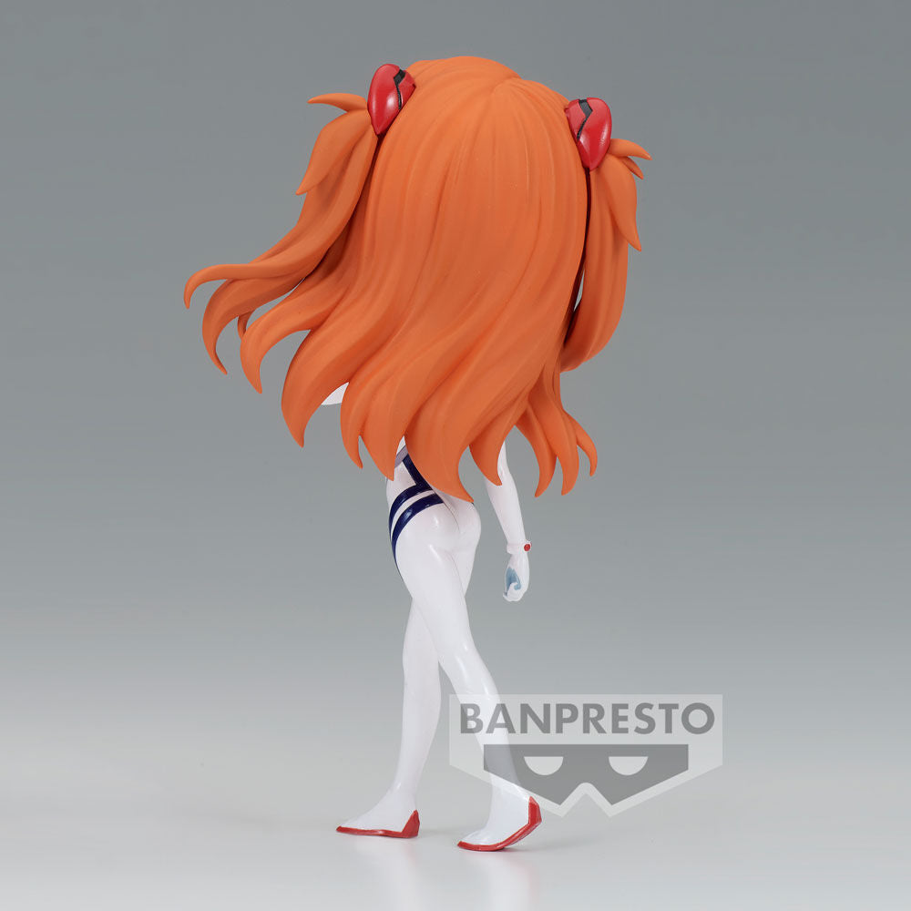 Evangelion 3.0 Asuka Shikinami Langley Plugsuit Style Ver. B Q posket Figura 14cm