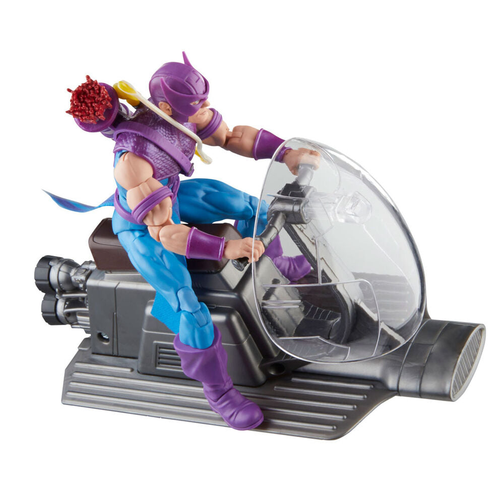 Marvel Avengers Beyond Earths Mightiest Hawkeye with Sky-Cycle Figura 15cm