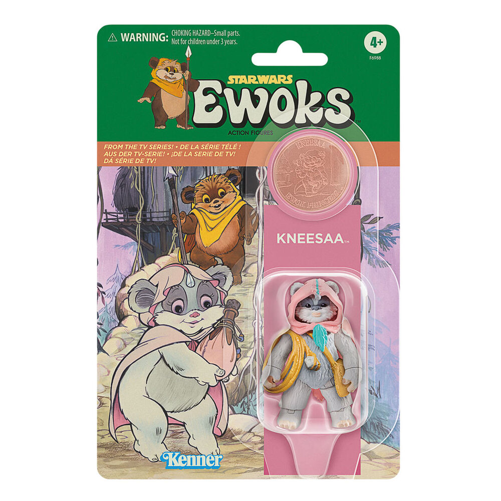 Star Wars Ewoks Wicket W Warrick & Kneesaa Figuras 9cm