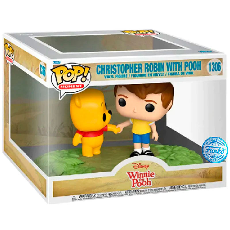 Funko POP!Moments Disney Winnie the Pooh Christopher Robin with Pooh Exclusive