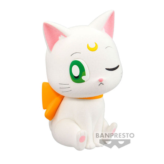 Pretty Guardian Sailor Moon Cosmos the Movie Artemis Big Ribbon Fluffy Puffy Figura 7cm