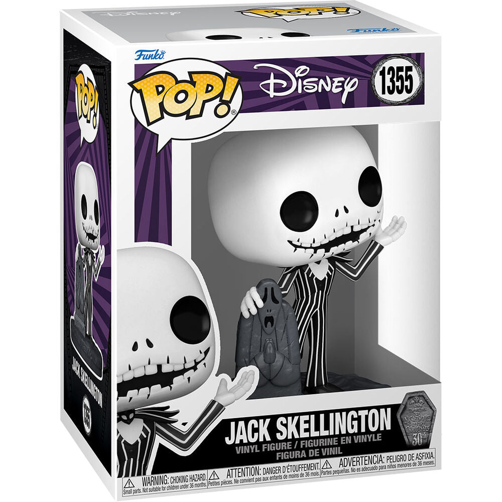 Funko POP! The Nightmare Before Christmas - Jack Skellington with Gravestone