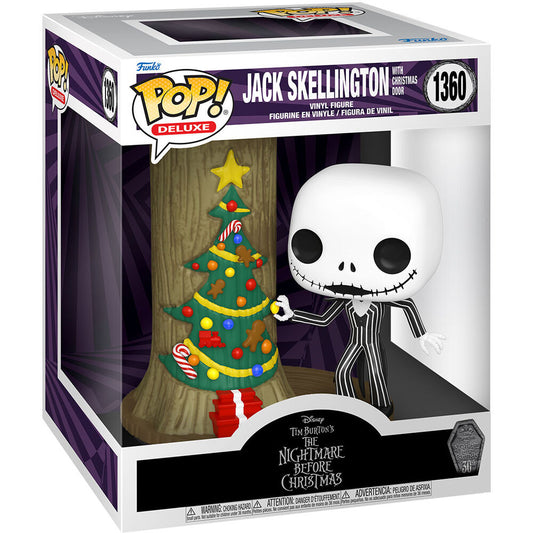 Funko POP! Deluxe Disney Figura Nightmare Before Christmas 30th Anniversary Jack Skellington With Christmas Door