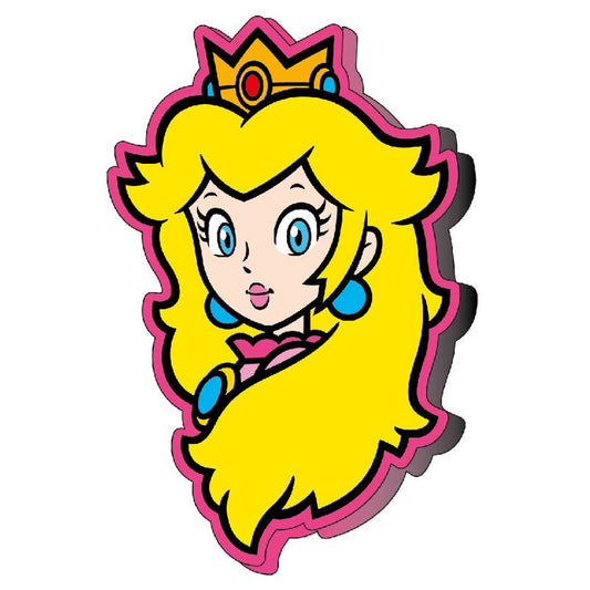 Super Mario Bros Peach 3D Almofada