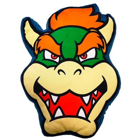 Super Mario Bros Bowser 3D Almofada