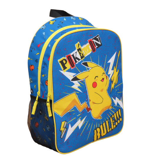 Pokemon Pikachu Mochila adaptável 41cm