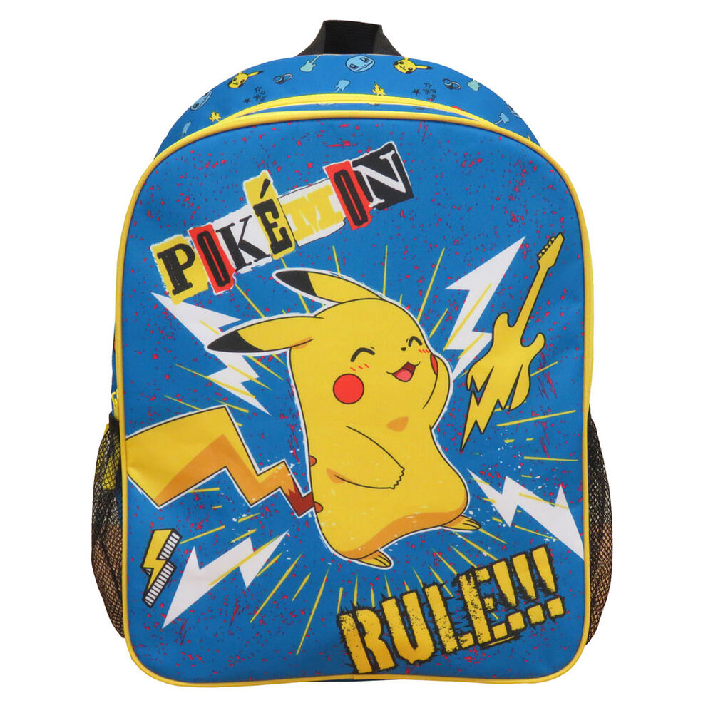 Pokemon Pikachu Mochila adaptável 41cm