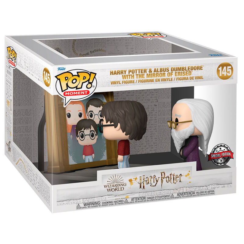 Funko POP!Moment Harry Potter - Harry Potter & Albus Dumbledore the Mirror of Erised Exclusive