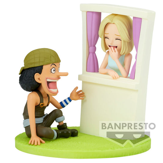 One Piece Usopp & Kaya Log Stories Figura 7cm