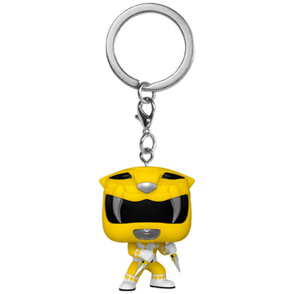 Porta-Chaves Funko POP!Power Rangers 30th Anniversary Yellow Ranger