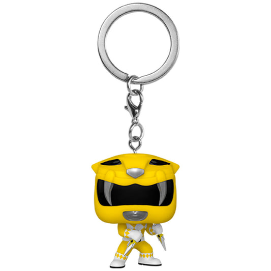 Porta-Chaves Funko POP!Power Rangers 30th Anniversary Yellow Ranger
