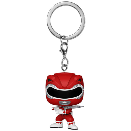 Porta-Chaves Funko POP!Power Rangers 30th Anniversary Red Ranger