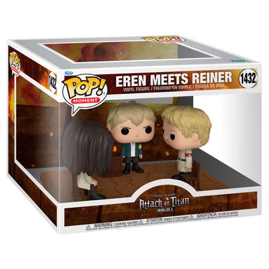 Funko POP!Moment Attack on Titan Eren Meets Reiner