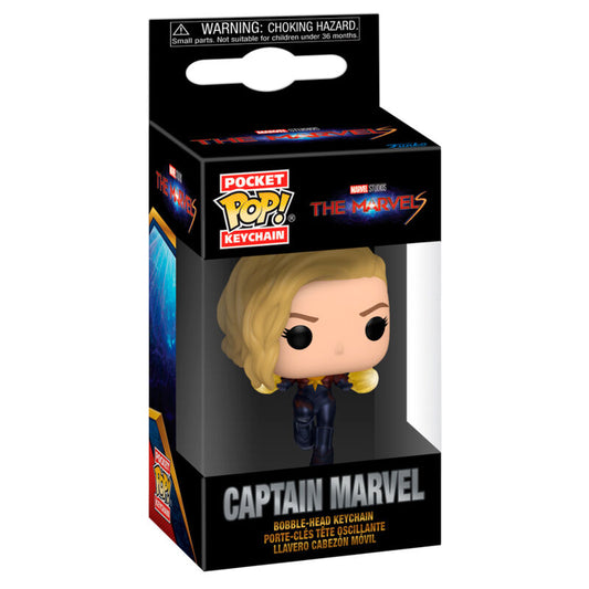Porta-Chaves Funko POP!Marvel The MarvelS Captain Marvel
