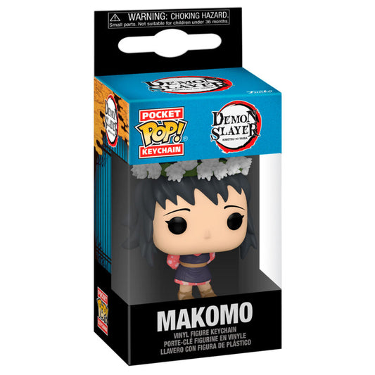 Porta-Chaves Funko POP!Demon Slayer Kimetsu no Yaiba Makomo