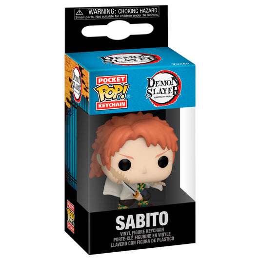 Porta-Chaves Funko POP!Demon Slayer Kimetsu no Yaiba Sabito
