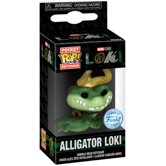 Porta-Chaves Funko POP!Marvel Loki Alligator Loki