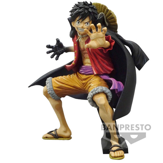 One Piece King of Artist Monkey D Luffy Wanokuni II Figura 20cm