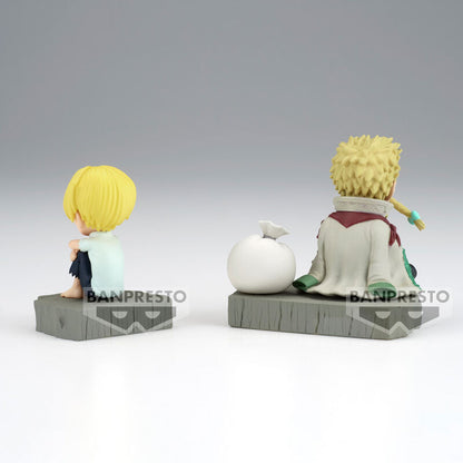 One Piece World Collectable Stories Sanji & Zeff Figura 6cm